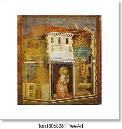 Free art print of The Crucifix in San Damiano by Giotto