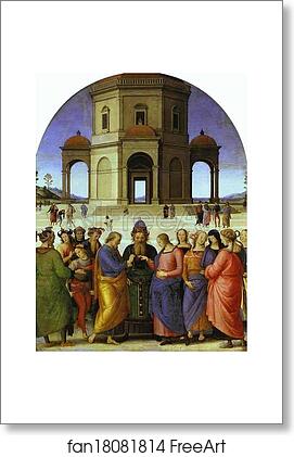 Free art print of Marriage of the Virgin by Pietro Perugino
