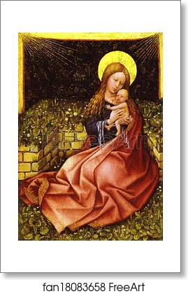 Free art print of Madonna by a Grassy Bank by Robert Campin (Master Of Flemalle) Free art print of Madonna by a Grassy Bank by Robert Campin (Master Of Flemalle)