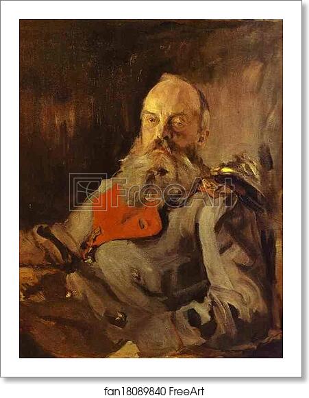Free art print of Portrait of Grand Duke Mikhail Nikolayevich by Valentin Serov