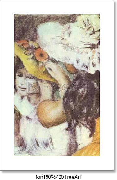 Free art print of A Hat with a Pin by Pierre-Auguste Renoir Free art print of A Hat with a Pin by Pierre-Auguste Renoir