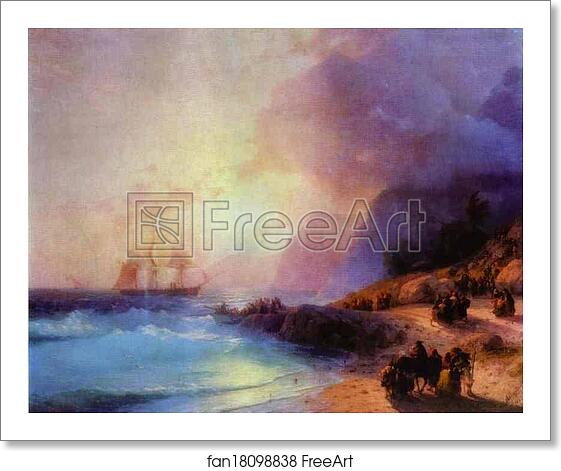 Free art print of On the Island of Crete by Ivan Aivazovsky Free art print of On the Island of Crete by Ivan Aivazovsky