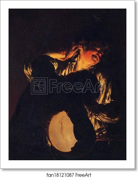 Free art print of Two Boys Fighting over a Bladder by Joseph Wright Of Derby Free art print of Two Boys Fighting over a Bladder by Joseph Wright Of Derby