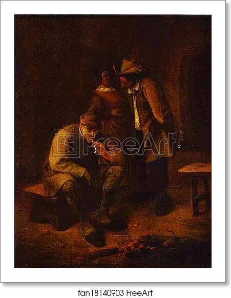 Free art print of Smoker by Jan Steen Free art print of Smoker by Jan Steen
