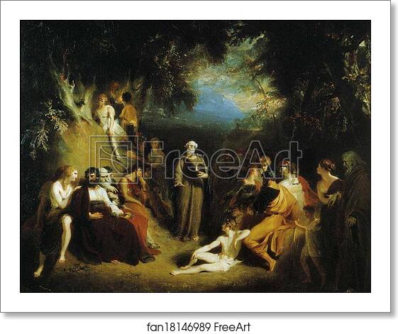 Free art print of Homer Reciting His Poems by Sir Thomas Lawrence Free art print of Homer Reciting His Poems by Sir Thomas Lawrence