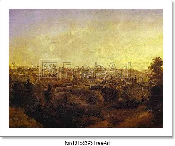 Free art print of View of a Town (Grodno?) by Maxim Vorobiev Free art print of View of a Town (Grodno?) by Maxim Vorobiev