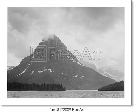 Free art print of High, lone mountain peak, lake in foreground, "Two Medicine Lake. Glacier National Park," Montana. Photographs of National Parks and Monuments, compiled 1941 - 1942, documenting the period ca. 1933 - 1942. by Ansel Adams (1902-1984) Free art print of High, lone mountain peak, lake in foreground, "Two Medicine Lake. Glacier National Park," Montana. Photographs of National Parks and Monuments, compiled 1941 - 1942, documenting the period ca. 1933 - 1942. by Ansel Adams (1902-1984)