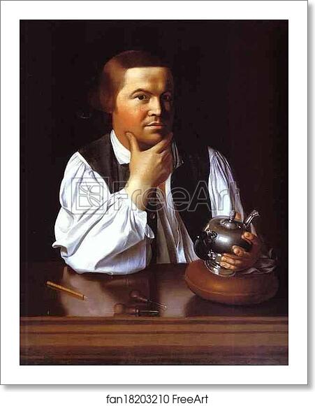 Free art print of Portrait of Paul Revere by John Singleton Copley Free art print of Portrait of Paul Revere by John Singleton Copley