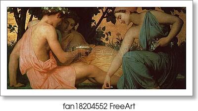 Free art print of Spring by William-Adolphe Bouguereau