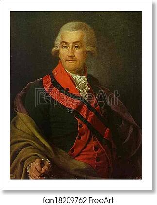 Free art print of Portrait of I. A. Igelstrom by Dmitry Levitzky Free art print of Portrait of I. A. Igelstrom by Dmitry Levitzky