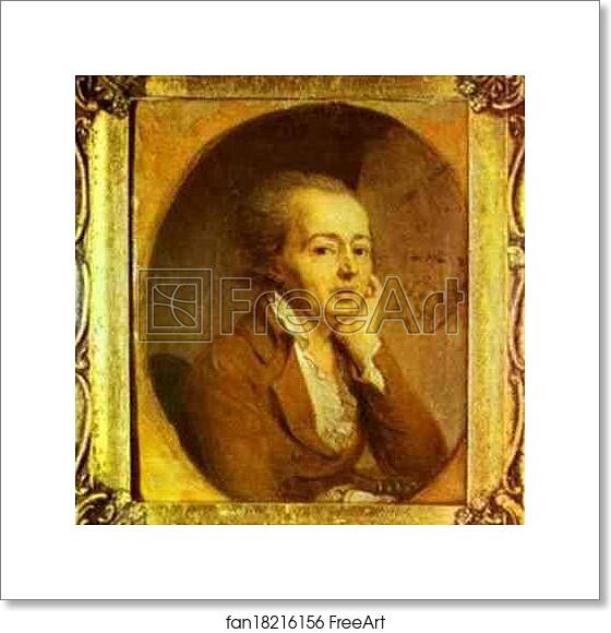 Free art print of Portrait of the Artist Dmitry Levitzky by Vladimir Borovikovsky Free art print of Portrait of the Artist Dmitry Levitzky by Vladimir Borovikovsky