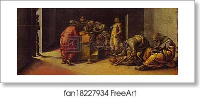 Free art print of The Birth of St. John the Baptist by Luca Signorelli