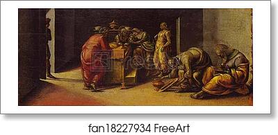 Free art print of The Birth of St. John the Baptist by Luca Signorelli Free art print of The Birth of St. John the Baptist by Luca Signorelli