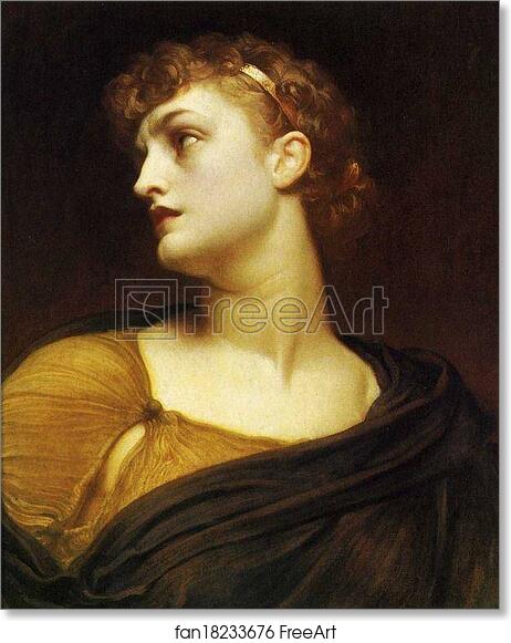 Free art print of Antigone by Frederick Leighton