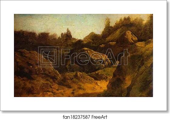 Free art print of On Valaam. Rocks by Feodor Vasilyev Free art print of On Valaam. Rocks by Feodor Vasilyev