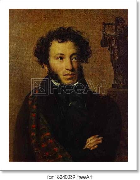 Free art print of Portrait of Alexander Pushkin by Orest Kiprensky Free art print of Portrait of Alexander Pushkin by Orest Kiprensky