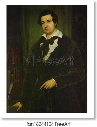 Free art print of Portrait of the Actor V. A. Karatyghin by Vasily Tropinin Free art print of Portrait of the Actor V. A. Karatyghin by Vasily Tropinin
