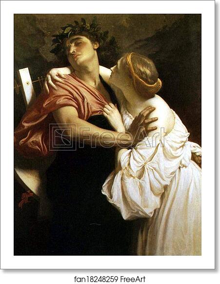 Free art print of Orpheus and Eurydice by Frederick Leighton Free art print of Orpheus and Eurydice by Frederick Leighton