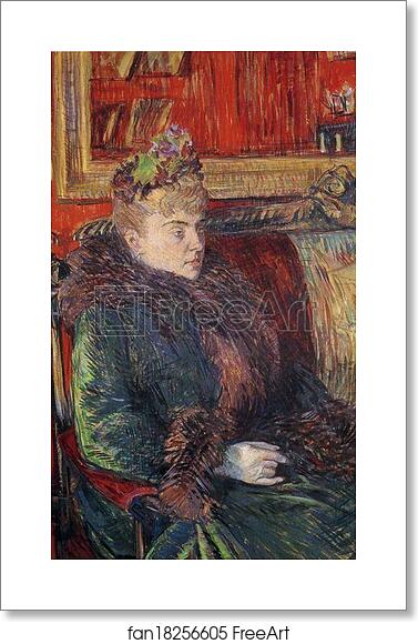 Free art print of Portrait of Madame de Gortzikoff by Henri De Toulouse-Lautrec Free art print of Portrait of Madame de Gortzikoff by Henri De Toulouse-Lautrec