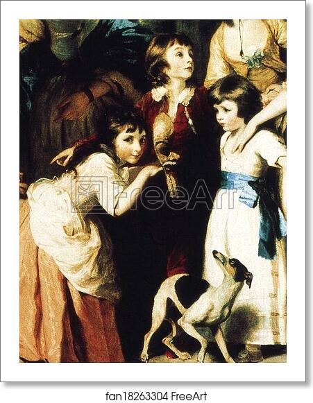 Free art print of The Marlborough Family. Detail by Sir Joshua Reynolds Free art print of The Marlborough Family. Detail by Sir Joshua Reynolds