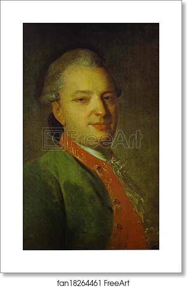 Free art print of Portrait of the Poet V. I. Maykov by Fedor Rokotov Free art print of Portrait of the Poet V. I. Maykov by Fedor Rokotov