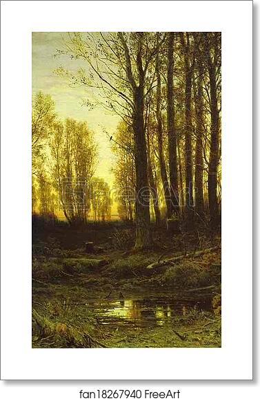 Free art print of Twilight. After Sunset by Ivan Shishkin Free art print of Twilight. After Sunset by Ivan Shishkin
