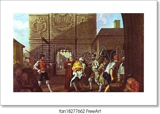 Free art print of The Roast Beef of Old England or Calais Gate by William Hogarth Free art print of The Roast Beef of Old England or Calais Gate by William Hogarth