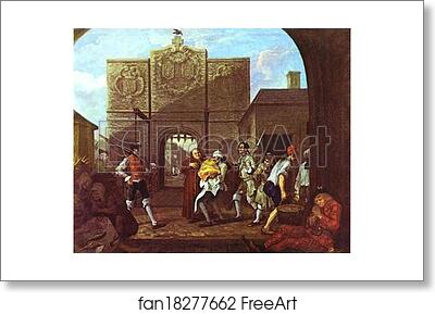 Free art print of The Roast Beef of Old England or Calais Gate by William Hogarth Free art print of The Roast Beef of Old England or Calais Gate by William Hogarth