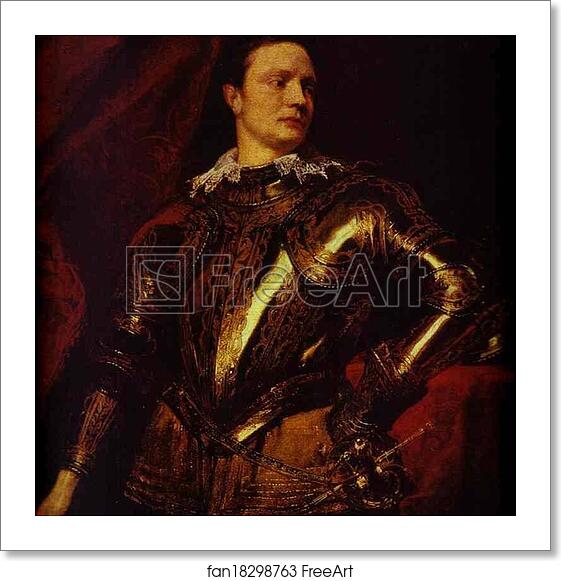 Free art print of Portrait of a Man in Gilt Armor by Sir Anthony Van Dyck Free art print of Portrait of a Man in Gilt Armor by Sir Anthony Van Dyck