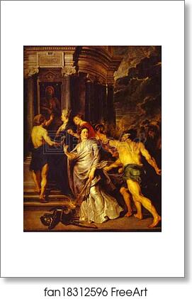 Free art print of The Peace of Angers by Peter Paul Rubens