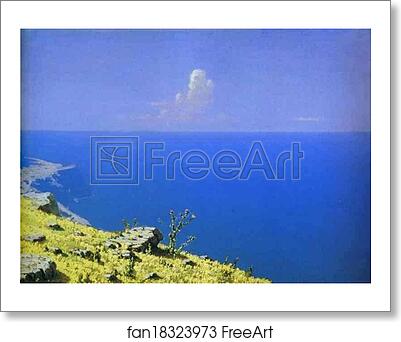 Free art print of The Sea. The Crimea by Arkhip Kuinji