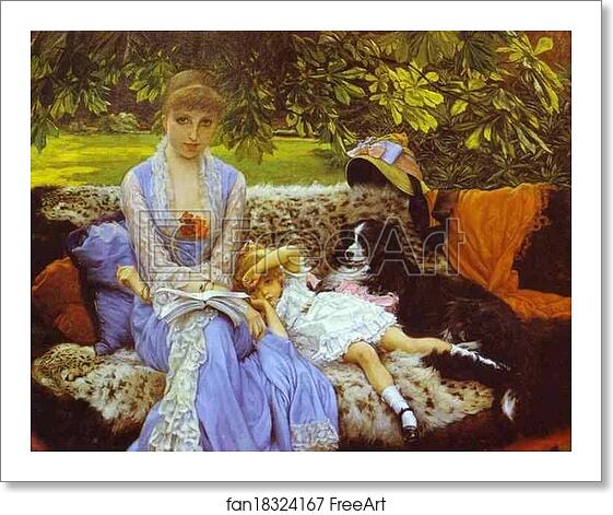 Free art print of Quiet by Jacques Joseph Tissot (A.K.A. James Tissot) Free art print of Quiet by Jacques Joseph Tissot (A.K.A. James Tissot)