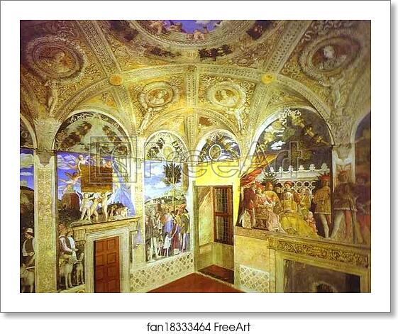 Free art print of View of the West and North Walls by Andrea Mantegna Free art print of View of the West and North Walls by Andrea Mantegna
