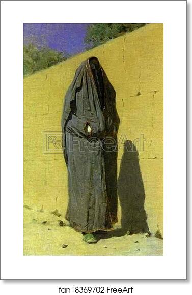 Free art print of Uzbek Woman in Tashkent by Vasily Vereshchagin Free art print of Uzbek Woman in Tashkent by Vasily Vereshchagin