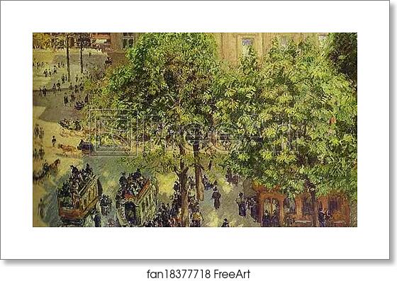 Free art print of Place du Théâtre-Français by Camille Pissarro Free art print of Place du Théâtre-Français by Camille Pissarro
