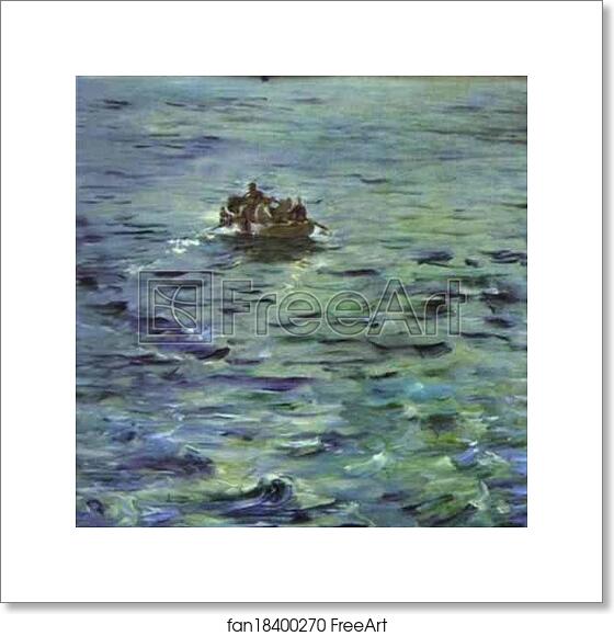 Free art print of The Escape of Rochefort by Edouard Manet Free art print of The Escape of Rochefort by Edouard Manet