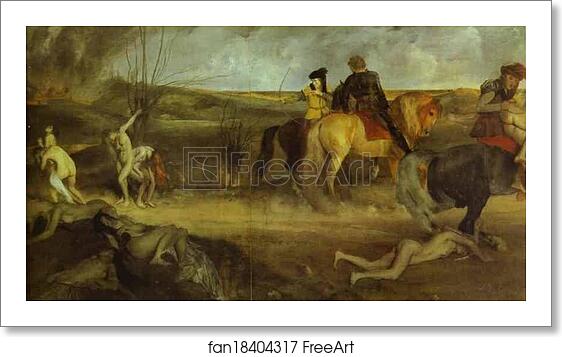 Free art print of The Suffering of the City of New Orleans by Edgar Degas Free art print of The Suffering of the City of New Orleans by Edgar Degas