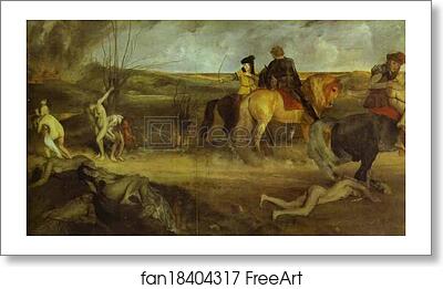 Free art print of The Suffering of the City of New Orleans by Edgar Degas