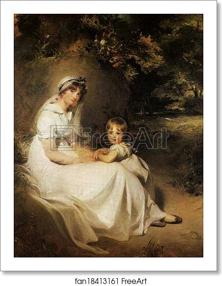 Free art print of Lady Templetown and Her Son by Sir Thomas Lawrence Free art print of Lady Templetown and Her Son by Sir Thomas Lawrence