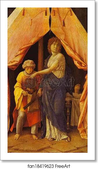 Free art print of Judith and Holofernes by Andrea Mantegna