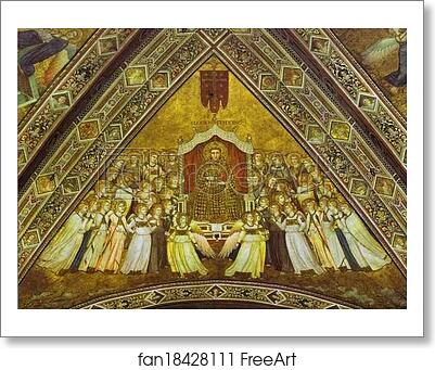 Free art print of St. Francis in Glory by Giotto Free art print of St. Francis in Glory by Giotto