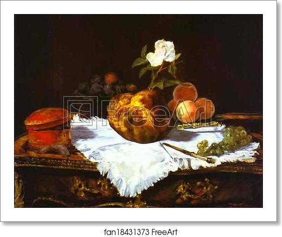 Free art print of La Brioche by Edouard Manet Free art print of La Brioche by Edouard Manet
