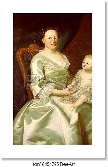 Free art print of Portrait of Mrs. Daniel Rea and Child by John Singleton Copley Free art print of Portrait of Mrs. Daniel Rea and Child by John Singleton Copley