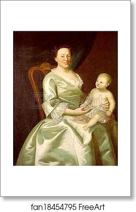 Free art print of Portrait of Mrs. Daniel Rea and Child by John Singleton Copley Free art print of Portrait of Mrs. Daniel Rea and Child by John Singleton Copley