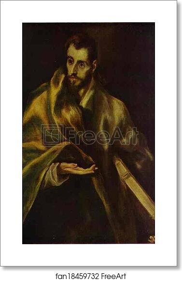 Free art print of St. James the Greater by El Greco