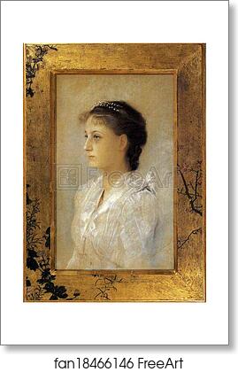 Free art print of Emilie Flöge, Aged 17 by Gustav Klimt Free art print of Emilie Flöge, Aged 17 by Gustav Klimt