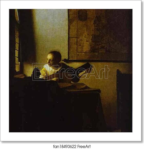 Free art print of Woman Playing a Lute near a Window by Jan Vermeer Free art print of Woman Playing a Lute near a Window by Jan Vermeer