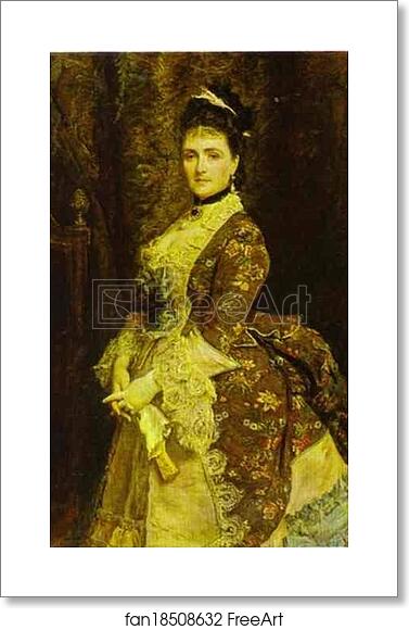 Free art print of Mrs. Bischoffsheim by Sir John Everett Millais