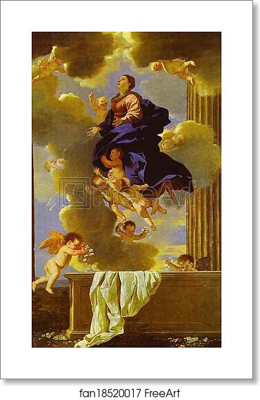 Free art print of The Assumption of the Virgin by Nicolas Poussin Free art print of The Assumption of the Virgin by Nicolas Poussin