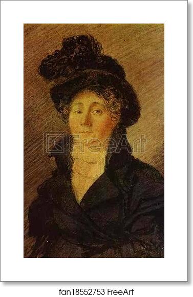 Free art print of Portrait of Villo by Orest Kiprensky Free art print of Portrait of Villo by Orest Kiprensky